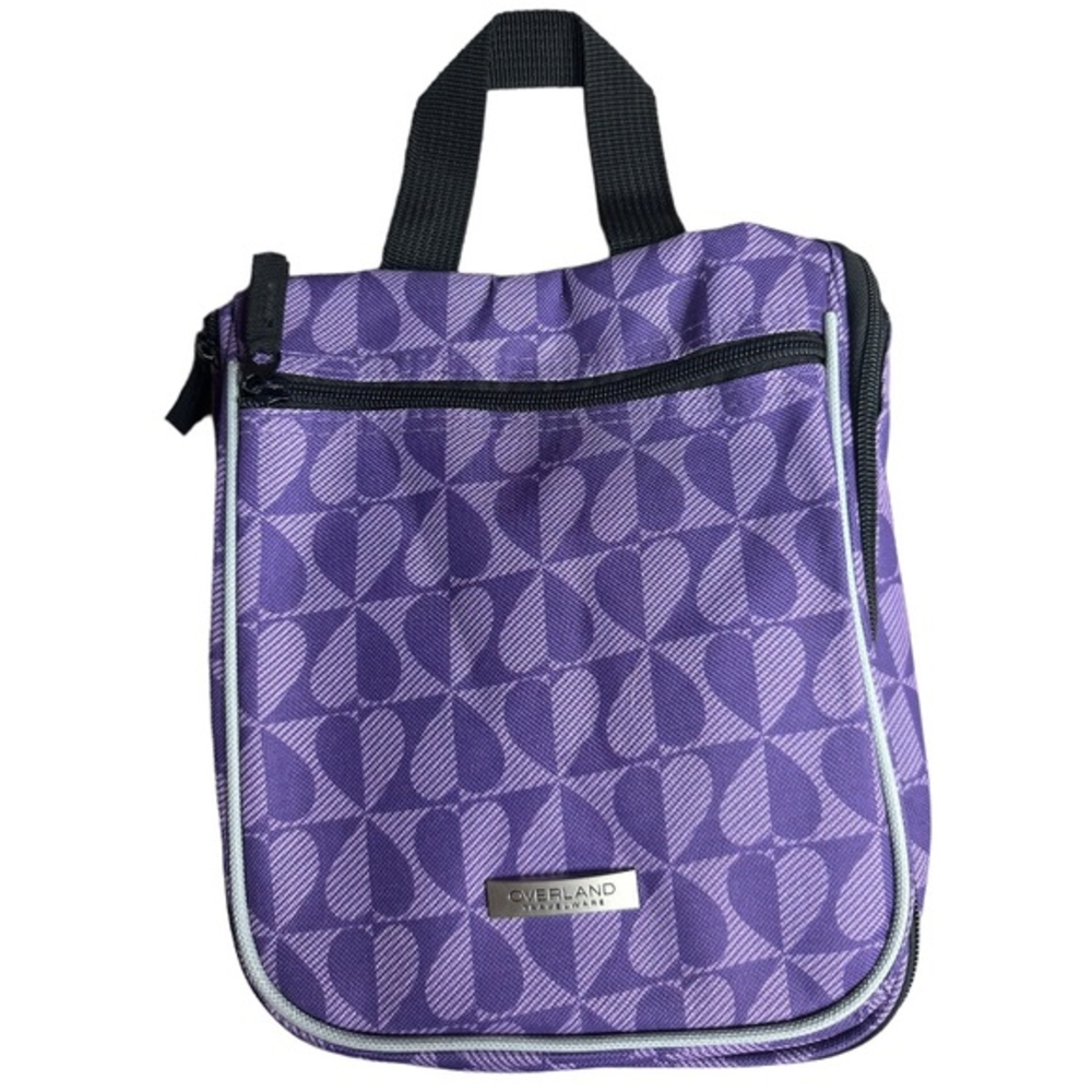 Overland Travelware Purple Heart Makeup Jewelry‎ Medicine Bag